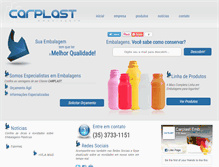 Tablet Screenshot of carplastembalagens.com.br